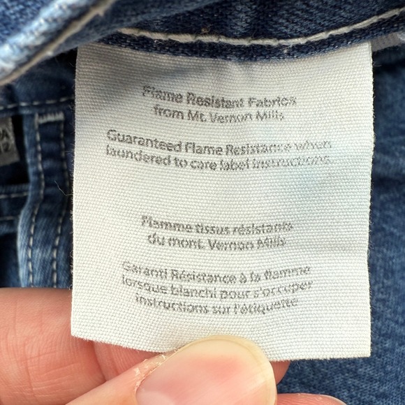 Carhartt Flame Resistant Signature Denim Jean Relaxed Fit Men 42x30 (Real 41x29) - Picture 9 of 10